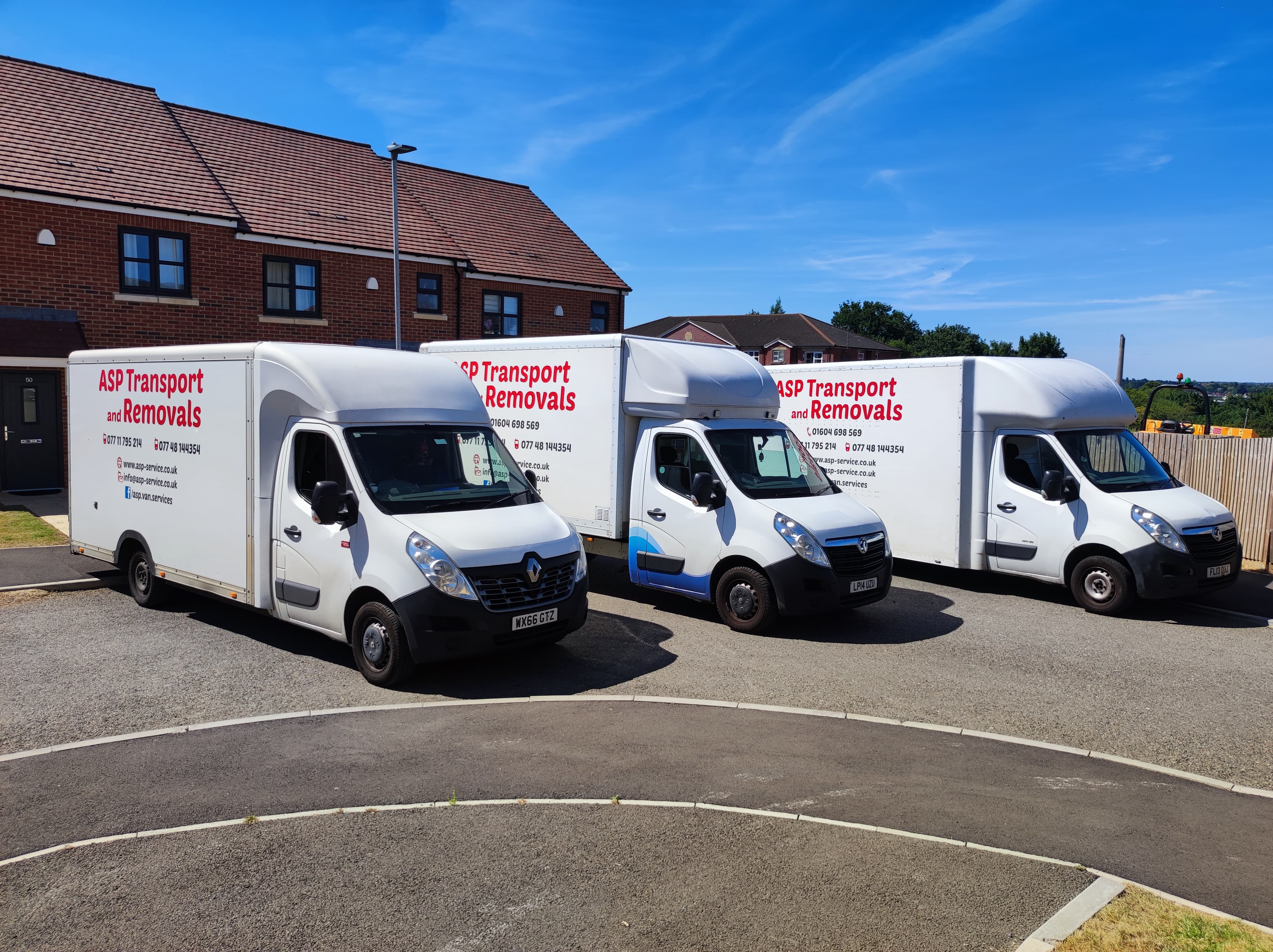 ASP Removals Vehicles