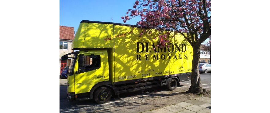 Diamond Removals on the road