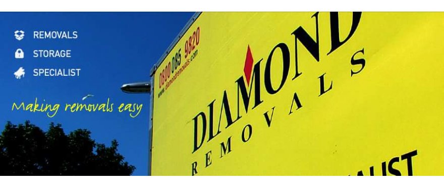Diamond Removals Facebook cover